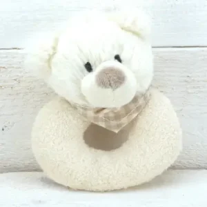 Bear Soft Toy Baby Plush Rattle