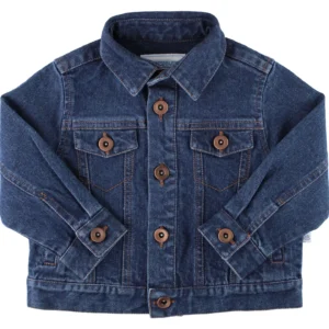 Boys Medium Wash Denim Jacket