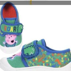 Fully Licensed Ex Chainstore George Pig Canvas Shoes size 8