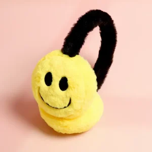 Happy Face Faux Fur Luxury Soft Earmuffs
