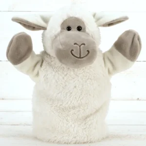 Sheep Soft Toy Baby Safe Hand Puppet - 23cm - Premium Plush