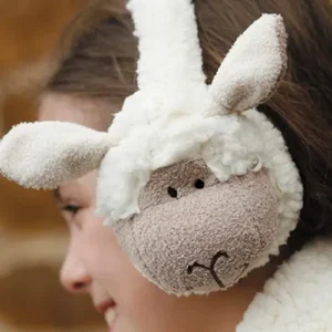 Sheep Soft Cozy Plush Adjustable Earmuffs/Earwarmers